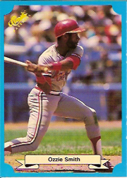 1988 Classic Blue Baseball Cards       210     Ozzie Smith